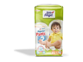 Little Angel Popular Pants Diaper Extra Large Size - XL, Pack of 28